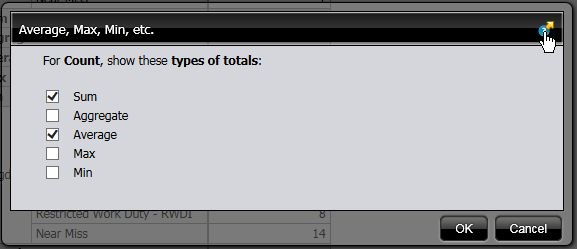 Analytics report - defining subtotals