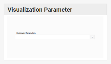 Dashboard Designer - Visualization Parameter Widget